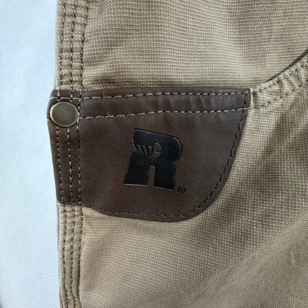 NEW Wrangler Riggs Workwear Mens 46x30 Utility Straight Leg Pants Tan 103W031EW - Picture 7 of 13